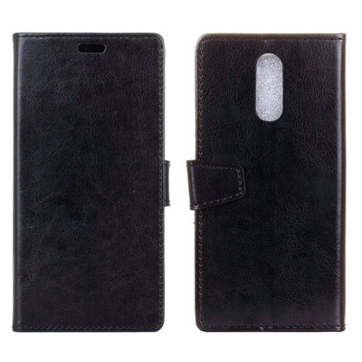 

MOONCASE Nokia 71 Crystal Leather Case - Black
