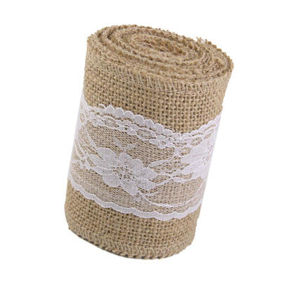 

UpperX 3 M Jute ribbon Lace adorns Vintage Rustic Decoration for Home Wedding Crafts