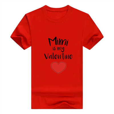 

Baby Gifts For All Mimi Is My Valentine Funny Valentines Toddler Juvy T-Shirt
