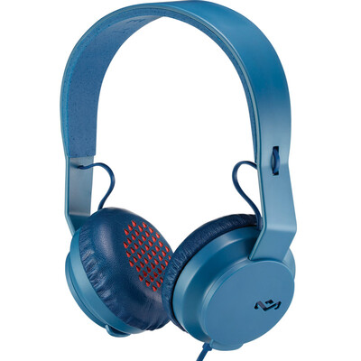 

BOB MARLEY JH081-NV Reggae Music Founded US Brand Headset One-button Remote Control Call Retro Trend Simple Deep Blue