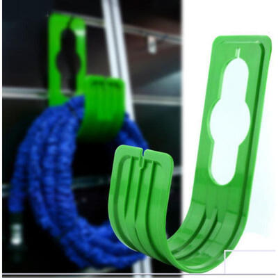 

Wall Mounted Garden Hose Pipe Reel Holder Hanger Storage Hook Watering Rack US