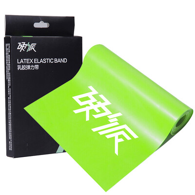 

Hardline Rally Women Men Women Training Resistance Stretch Strap 1.5 m Fitness Yoga Elastic Band с 15-сантиметровым широким растяжением с 0,25 зелеными