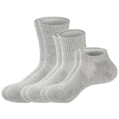 

LifeWheel Men Women Cotton Athletic Breathable Long Mid Calf Short Autumn Winter Warm Terry Socks