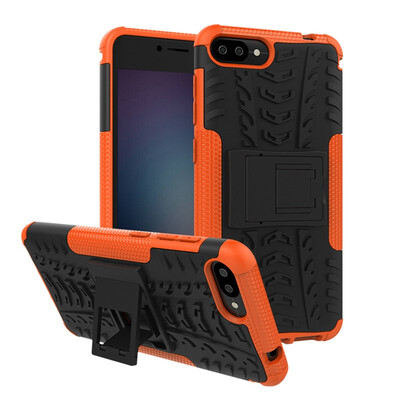 

Fivice Zenfone4 ​​max 52 inch ZC520KL Case TPU anti-fall tire pattern back clip bracket phone case
