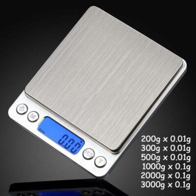 

3000g X 01g 001g Digital Pocket Scale Jewelry Weight Electronic Balance Gram