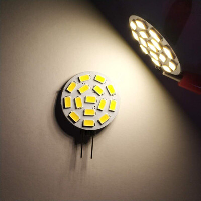 

10PCS G4 4W LED Bi-Pin Lights 15SMD 5730 350-400LM DC12V
