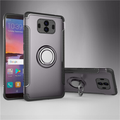 

Fivice Huawei Mate 10 case PC metal ring shell magnetic car bracket TPU phone case