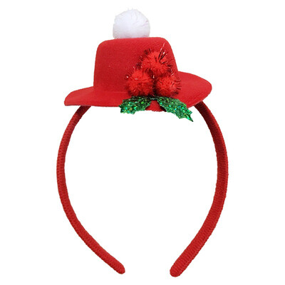 

Christmas Plush Hat Antlers Fancy Dress Costume Accessory