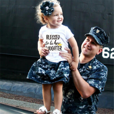 

Family Matching Shirts T-Shirt MOM DAUGHTER Womens Infant Kids Girls Tee Tops