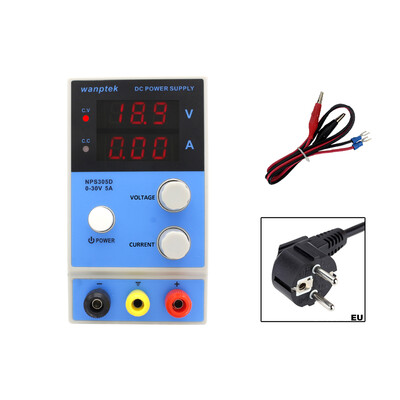 

wanptek Mini Adjustable Digital Display DC Switching Power Supply for LABS Schools&Production Lines