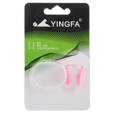 

Британский моды YINGFA моды прочный стальной клип нос клип не деформирует нос клип розовый