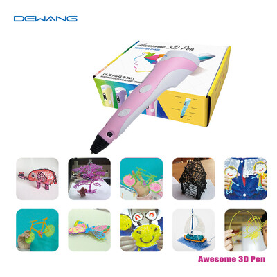 

DIY 1.75 мм PLA 3D Ручка + 20 Цвет 5М PLA Пластик СВЕТОДИОДНЫЕ 3D Печать Ручка Подушечка Творческий Подарок Для Детей Рисунок Живопись Бесплатная Доставка