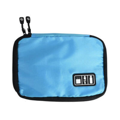 

USB Flash Drives Case Organizer Bag Digital Storage Pouch Data Earphone Cable