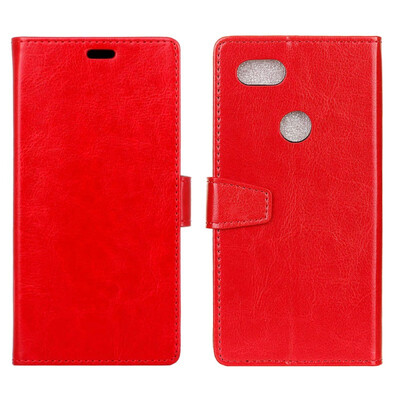 

MOONCASE Google Pixel 3  Crystal Leather Case - Red