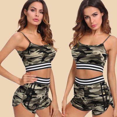 

2Pcs Womens Sport Gym Yoga Vest Bra Sports Legging Pants Ladies Outfit Wear Set