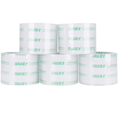

Tango (TANGO) high-quality high-transparent sealing tape packing tape 60mm * 100y (91.4 meters) 5 package Tianzhang produced