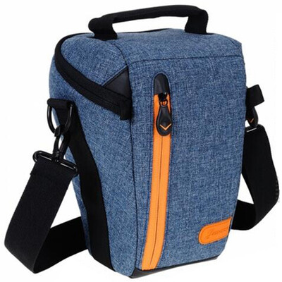 

Genovese jenova 51102 camera bag shoulder camera bag professional digital SLR bag triangle bag gun bag black gray