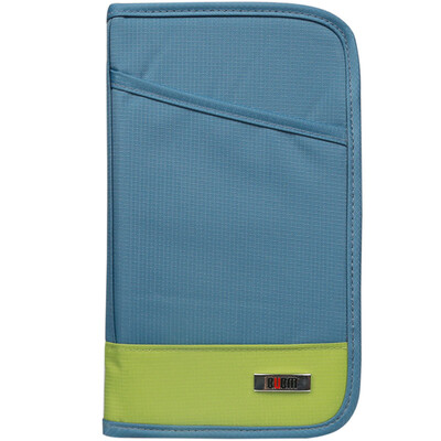 

BUBM THZ Паспорт путешествия Паспортная сумка Многоцелевая сумка для переноски Сумка для мобильного телефона Сумка для мужчин и женщин Универсальная синяя