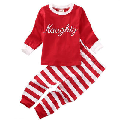 

2PCS Striped Infant Baby Boys Girls Striped Bodysuit Pajamas Pants Outfits Green