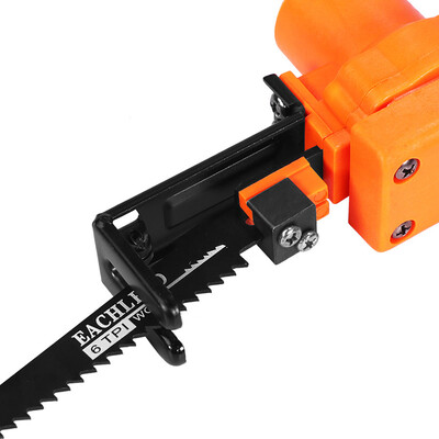 

Reciprocating Home Saw Attachment Electric Drill Into For Wood Metal Cutting Portable