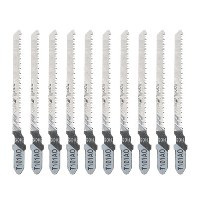 

10pcs 77mm Jig Saw Blades Wood Fast Curvilinear Cutting Saw Blade