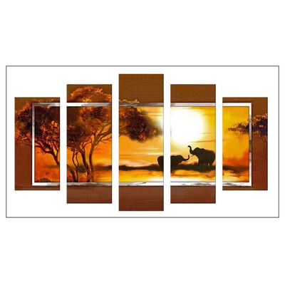 

UpperX Full Drill DIY 5D Diamond Painting Embroidery Cross Crafts Stitch Kit Home Decor Elephant