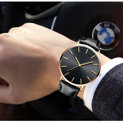 

65mm Ultra-Thin Waterproof Fashion Couples Watches Simple Business Leisure Men&Women General Quartz Watches