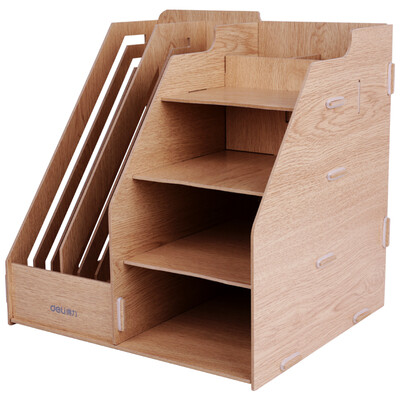 

Deli) 9197 metal mesh triple magazine box black