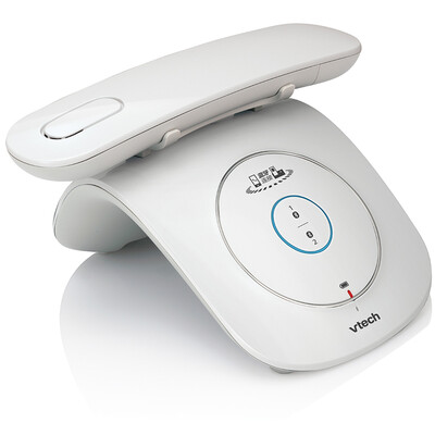 

VTech (Vtech) VT2033CN цифровых беспроводной телефона автономного Bluetooth телефоны Аксессуары для винтажа домашнего офиса беспроводных принимающего выглядеть красными
