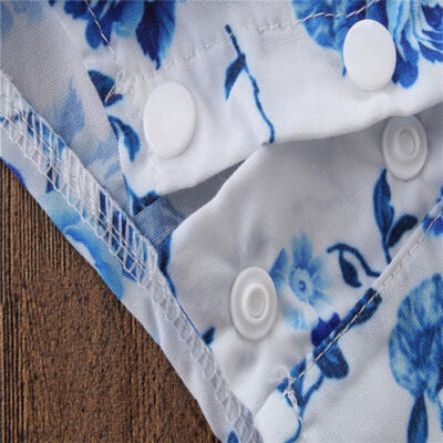 

Newborn Infant Baby Girls Floral Romper Bodysuit Jumpsuit Outfits Clothes 0-24M