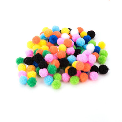 

PH PANDAHALL 2000 Pcs Multicolor Pompoms Arts&Crafts Fuzzy Pom Poms Balls
