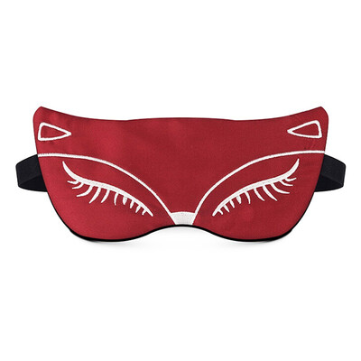 

Sexy Fox Eye Shade Sleep Mask eye cover Eyepatch 100 Natural Silk Lady Sleeping Eye Mask Travel Relax Bandage Sleeping rest