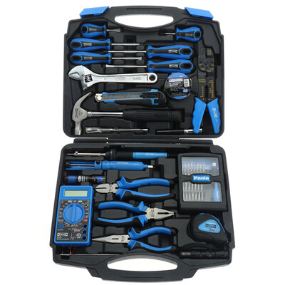 

[Jingdong Supermarket] Paola Paula home toolbox set of 32 sets of property maintenance integrated tool gift box gift set 8012