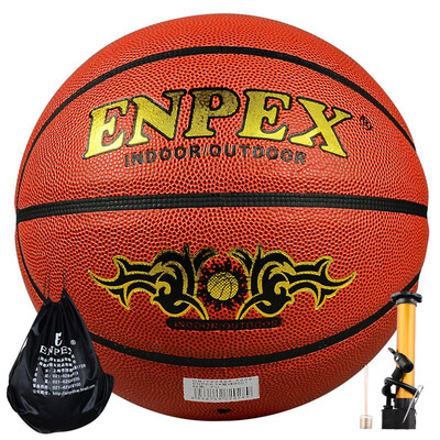 

LEX Enpex PU material indoor&outdoor training competition basketball B001