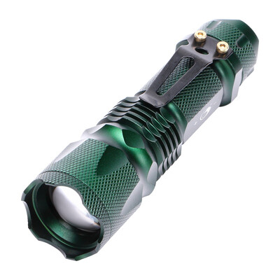 

UKing Xpe Q5 600LM 3 Mode Telescopic Zoomable Flashlight Torch