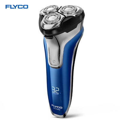 

FLYCO FS375EU Electric Rechargeable Shaver Wet Dry Rotary Razor for Men