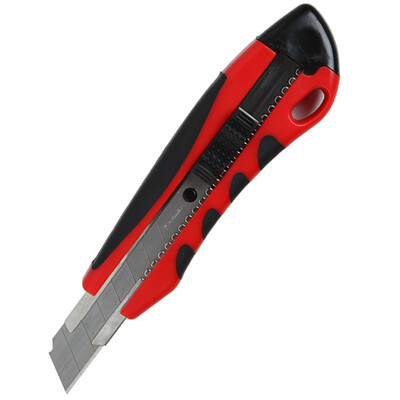 

United (COMIX) удобный нескользящей 18мм большого ножа обои нож случайного цвет канцелярские B2801