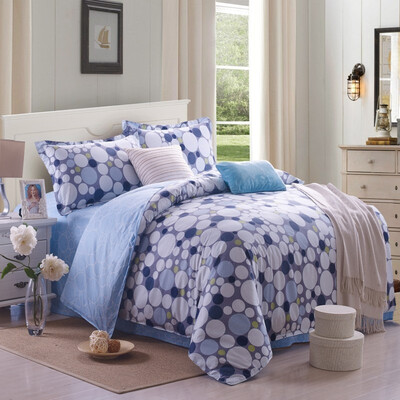 

SHENGWEI cotton bed set/bed kit (duvet cover/fitted sheet/pillow case