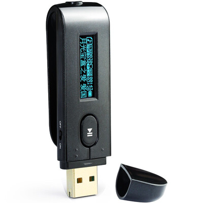 

Patriot aigo Moonlight Box F105 8G Black HIFI Player 18 Inch Color MP3 Sports Lossless High Quality MP4 Video FM Recording Pen