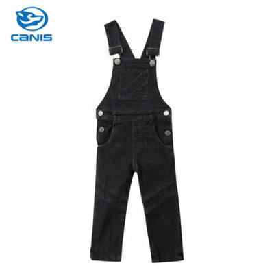 

USA Baby Girls Toddler Trousers Kids Dungaree Overall Jumpsuit Playsuit Jeans