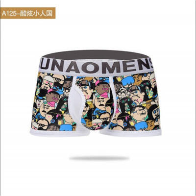 

New Mens Underwear Sports Briefs Bulge Pouch Cartoon Boxer Soft Shorts -2XL UK