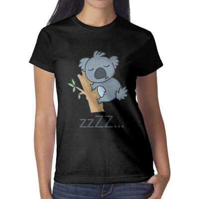

Koala Stickers Koala Ears Koala Shirts for Women Cool Pretty Women Cotton t-Shirts