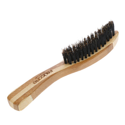 

Mens Boar Bristle Beard Brush Mustache Shaving Brush Facial Hair Brush Bamboo Long Handle