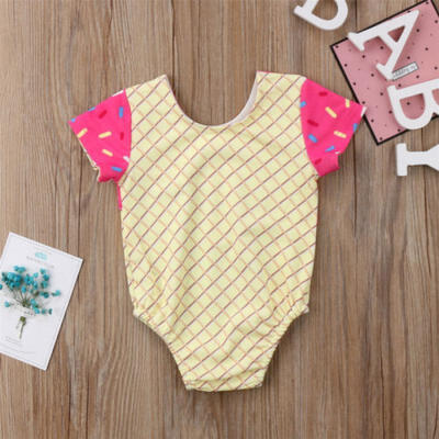 

Toddler Kids Baby Girls Floral One-Piece Swimwear Swimsuit Bikini Bathing Suit