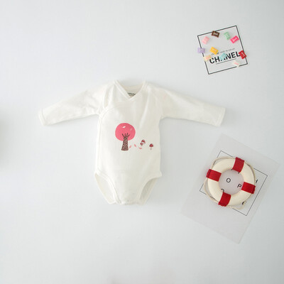 

new born babies cotton climbing long sleeve sleeping wear 2019 spring