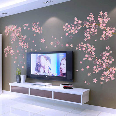 

Plum Blossom Bird Tree Branch Wall Art Decal Quote Stickers Removable Home Decor