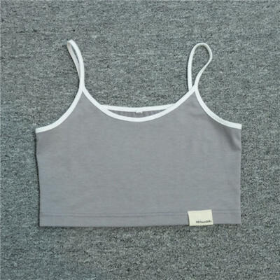 

Summer Women Casual Tank Tops Vest Blouse Long Sleeve Crop Tops Shirt HE