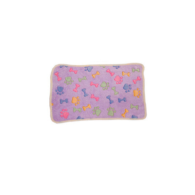 

Cute Dog Bed Mat Soft Fleece Paw Foot Print Warm Pet Blanket Sleeping Bed Cover Mat for Small Medium Dogs Cats