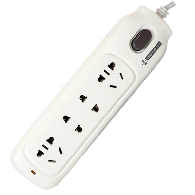 

Sea anchor 1.8 m plug-in board 4-hole row of patch panels TV drag line board refrigerator anti-shock plug socket panel washing machine total control switching power supply converter D14