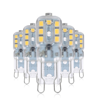 

5PCS YWXLight G9 14-LED Electrodeless Dimming LED Lamp LED Bulb Transparent Cover Light